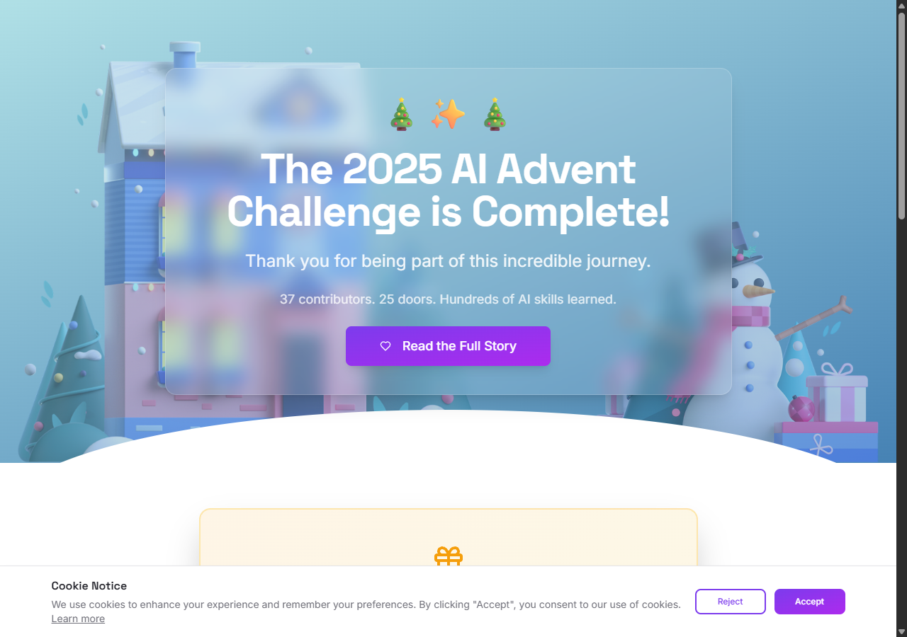 AI Advent Challenge